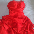 Отдается в дар Красное платье с пайетками
