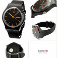 Отдается в дар Новые мужские часы Swatch Dark Rebel