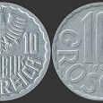Отдается в дар 10 грошей 1968 г. (Австрия)