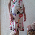 Отдается в дар летнее «цветочное» платье 44 р-ра