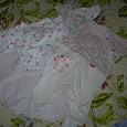 Отдается в дар детская одежда 0-3 месяца