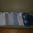 Отдается в дар Мужские рубашки, р 39, рост 170 + джинсы 32 размера