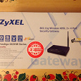 Отдается в дар ADSL-маршрутизатор Zyxel P662HW EE с поддержкой Wi-Fi