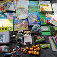 Отдается в дар Детские книги, игрушки, пособия для подготовки к школе