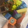 Отдается в дар Конструктор детский Мега Блок, мягкие кубики