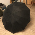 Отдается в дар Огромный чёрный зонт Unizont