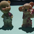 Отдается в дар Две фигурки мишек статуэток