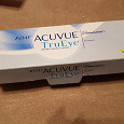 Отдается в дар контактные линзы Acuvue Tru Eye