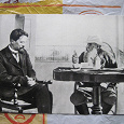 Отдается в дар открытка «Толстой беседует с Чеховым»,1960 г