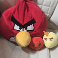 Отдается в дар Мягкие игрушки Angry Birds