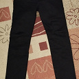 Отдается в дар Женские чёрные джинсы размер 33