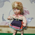 Отдается в дар Советская кукла