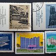 Отдается в дар Архитектура. разные марки марки Болгарии.