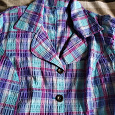 Отдается в дар Рубашка-блузка женская р. 50-52 с люрексом.