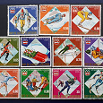 Отдается в дар Зимняя Олимпиада-1976. Инсбрук. Почтовые марки Экв. Гвинеи.