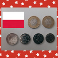 Отдается в дар Польські монети