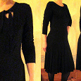 Отдается в дар платье чёрное новое размер S (36/38)