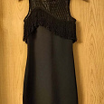 Отдается в дар Чёрное платье-мини 40 (европейский 4)