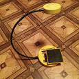 Отдается в дар Лампа настольная светодиодная ИКЕА на солнечной батарее и аккумуляторах