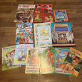 Отдается в дар книги+пособия+раскраски+журналы