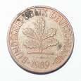 Отдается в дар Монета 10 пфеннигов ФРГ 1989 г. из оборота