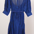Отдается в дар Платье темно-синее, размер 46, L