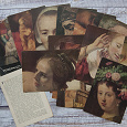 Отдается в дар Набор открыток «Рембрандт. Детали картин»