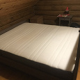 Отдается в дар Двуспальная кровать IKEA с матрасом