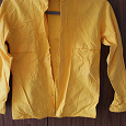 Отдается в дар Рубашка для мальчика жёлтая на 5-7 лет