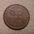 Отдается в дар Квадрат с петлями.5 пенни 1975 года