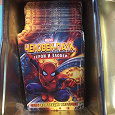 Отдается в дар Биндер (коробка) + Карточки «Spider Man»