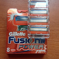 Отдается в дар 4 Лезвия Gillette Fusion (новые)