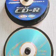 Отдается в дар Диски CD-R, DVD-RW чистые