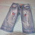 Отдается в дар Шорты мужские джинсовые подростковые 42-44 размер