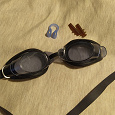 Отдается в дар Для плавания детям — очки, клипса для носа, затычки для ушей
