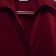 Отдается в дар Новая блуза Брендовая бордовая 46 размер