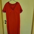 Отдается в дар Очень красивое красное платье 52
