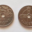 Отдается в дар монета — Норвегия 1 крона