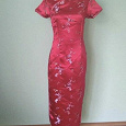 Отдается в дар Платье в китайском стиле / цветы сакуры
