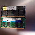 Отдается в дар Память для ноутбука SoDIMM DDR2 1gb + 2gb