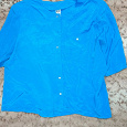 Отдается в дар голубая блузка