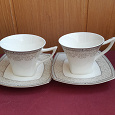 Отдается в дар Чайная Пара= 2 чашки+ 2 блюдца.