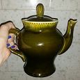 Отдается в дар Заварочный зеленый чайник зик