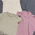 Отдается в дар Три футболки женские р-р 42-44