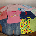 Отдается в дар Летняя\домашняя детская одежда размер 92-98