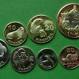 Отдается в дар Новогодний дар: набор монет — Гренландия