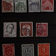Отдается в дар марки-стандарты Германии и Австрии