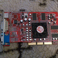 Отдается в дар Видеокарта AGP ATI Radeon 9000 128Мб