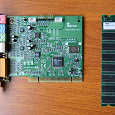 Отдается в дар Память SDRAM 128 Mb и звуковая плата