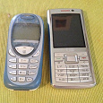 Отдается в дар НА ЗАПЧАСТИ: старые сотовые телефоны Siemens C55 и МТС
